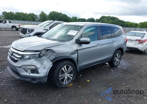 2017 Honda Pilot Ex z USA, uszkodzony, nr VIN 5FNYF5H34HB016017